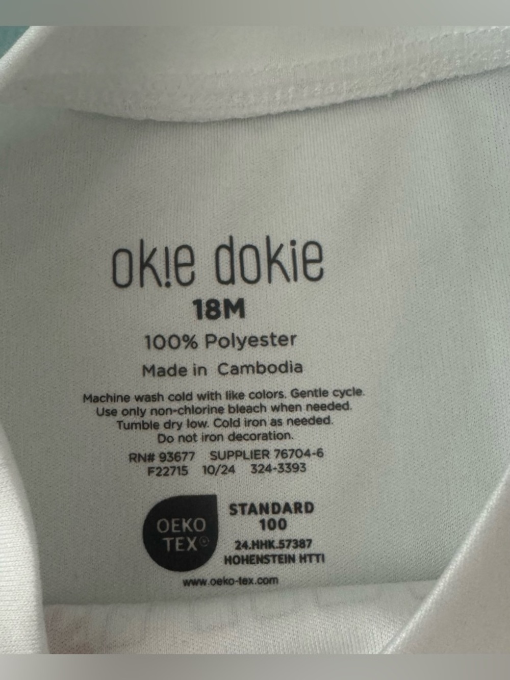 Okie Dokie Little Girls 2-pc Short Sleeve T-Shirt - Picture 9 of 11